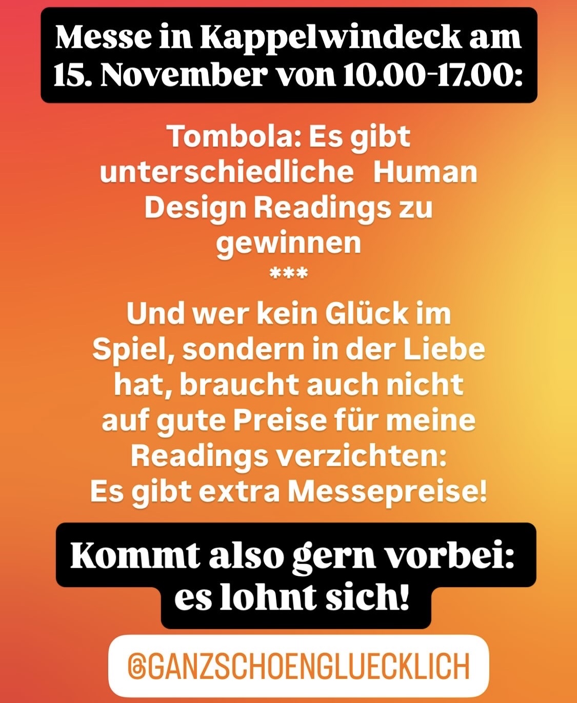 Infos zur Mess3e in Kappelwindeck